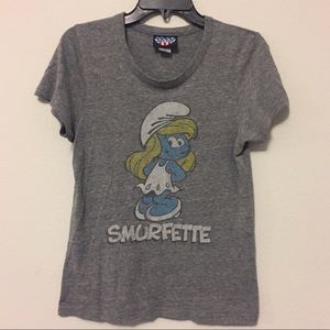 Junk Food • Smurfette graphic tee